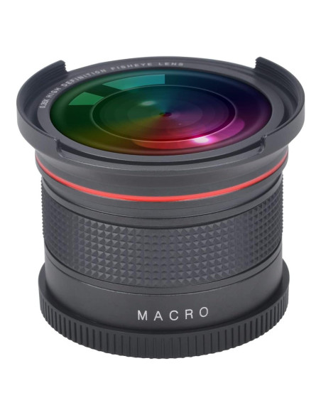 Lente Ojo de Pez Gran Angular 52mm PowerTrust para DSLR Nikon Lente Ojo de Pez Gran Angular 52mm PowerTrust para DSLR Nikon