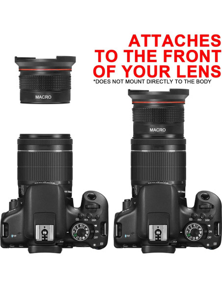 Lente Ojo de Pez Gran Angular 52mm PowerTrust para DSLR Nikon Lente Ojo de Pez Gran Angular 52mm PowerTrust para DSLR Nikon