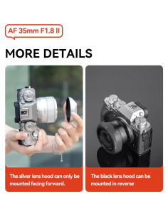 Lente TTArtisan AF 35mm F1.8 II E-Mount Plata - Compacta y Ligera 2
