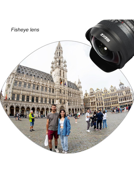 Lente Ojo de Pez Meike 7.5mm f2.8 para Sony E-Mount Lente Ojo de Pez Meike 7.5mm f2.8 para Sony E-Mount