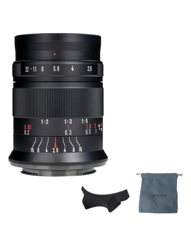 Lente Macro 60mm F2.8 7artisans para Fujifilm X - Enfoque Manual