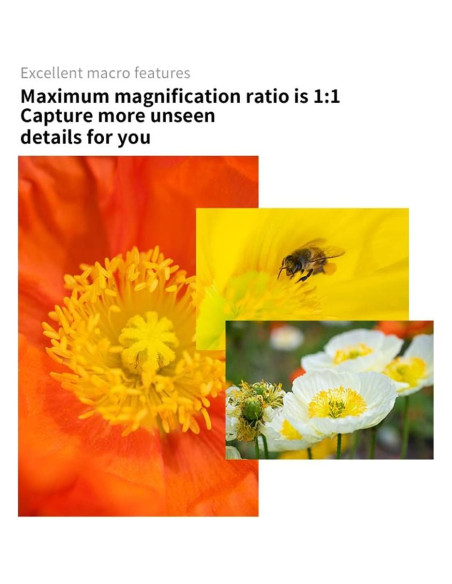 Lente Macro 60mm F2.8 7artisans para Fujifilm X - Enfoque Manual