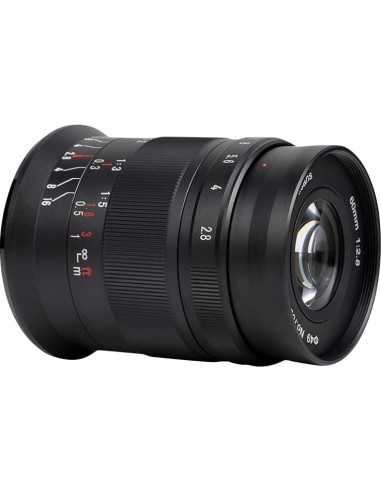 Lente Macro 60mm F2.8 7artisans para Fujifilm X - Enfoque Manual