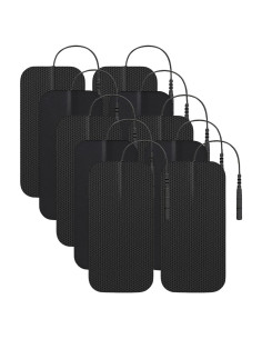 Almohadillas Electrodos TENS VOVOU 10 Pcs 5x10 cm Reutilizables