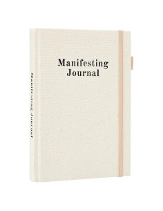 Diario de Manifestación 5 MINUTOS AL DÍA Beige 21.6x14.2 cm