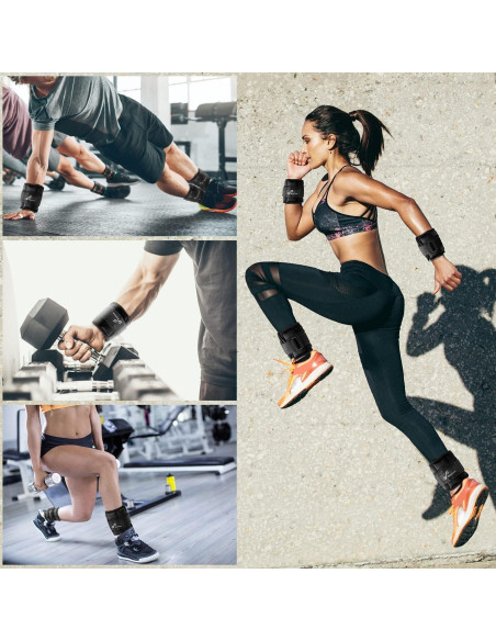 Pesas Ajustables para Tobillo Sportneer 1.8 kg Neopreno