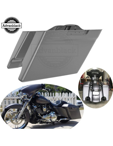 Alforjas extendidas para motocicleta Harley Davidson 2014+