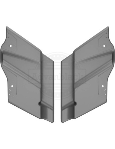 Alforjas extendidas para motocicleta Harley Davidson 2014+