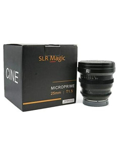 Lente SLR Magic CINE 25mm T1.5 para Cámara Fuji X