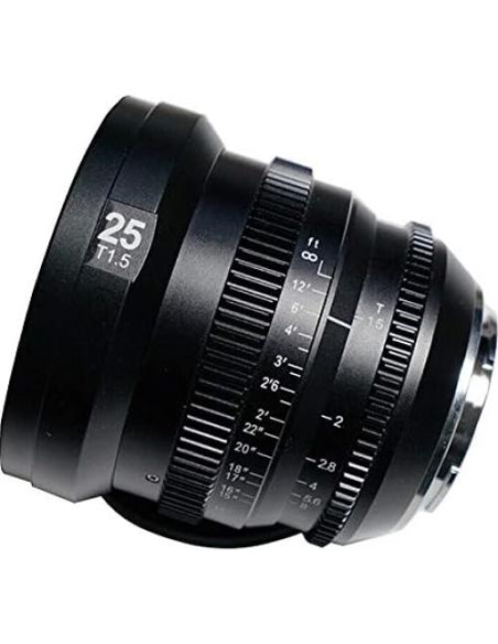 Lente SLR Magic CINE 25mm T1.5 para Cámara Fuji X