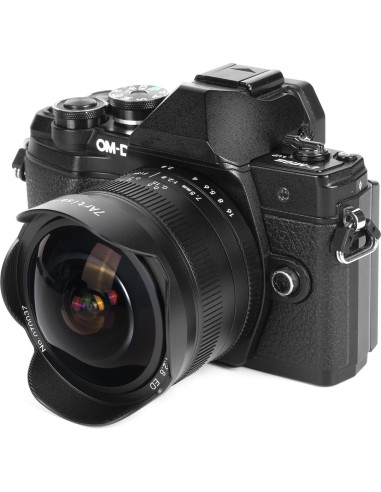 Lente Fisheye 7artisans 7.5mm F2.8 II para Montura M4/3