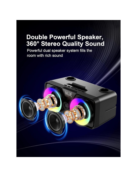 Máquina de Karaoke SINWE SK317 con 2 Micrófonos Inalámbricos