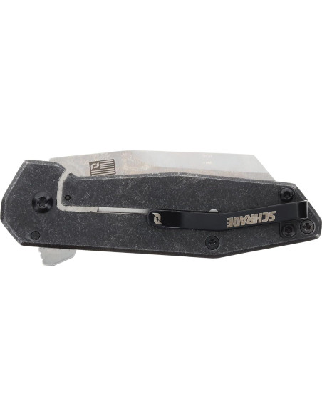 Cuchillo EDC Schrade Slyte D2 Wharncliffe Acero Inoxidable