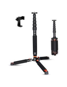 Monopod de cámara Koolehaoda K-266 con trípode 45-177cm