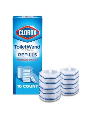 Recargas de limpieza para inodoro Clorox ToiletWand 10 unidades