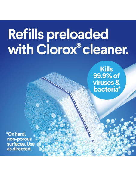 Recargas de limpieza para inodoro Clorox ToiletWand 10 unidades