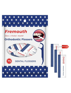 Hilo Dental Ortodóntico Fremouth DL75 - 75 Unidades Individuales