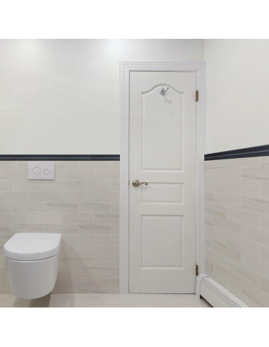 Moldura de Espuma Autoadhesiva WAPANE 2.29m x 7.87cm Negra