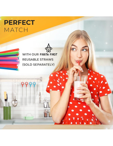 Juego de 4 Cepillos Limpiadores Buenalife - Acero Inoxidable, Multiusos