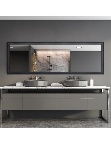 Moldura de Espuma Autoadhesiva WAPANE 2.29m x 7.87cm Negra