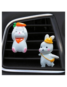 Clip de Aire Acondicionado DUSCOKE Conejo Bonito 2 Pcs