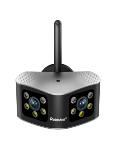 Cámara de Seguridad WiFi 4K Reidubo Doble Lente 165 IP66