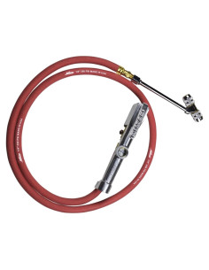 Inflador de Neumáticos Milton 553 con Manómetro y Manguera 1.52m