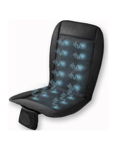 Almohadilla de Asiento Refrigerante ZONETECH, Negro, Control Temperatura