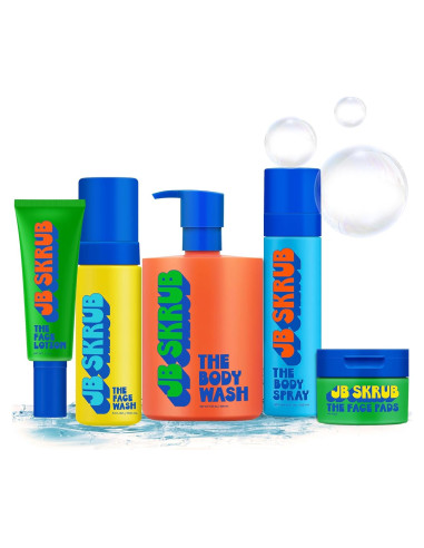Conjunto de Cuidado de la Piel para Niños JB SKRUB - 5 Productos