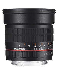 Lente Fija Samyang SY85M-C 85mm F1.4 para Canon 2