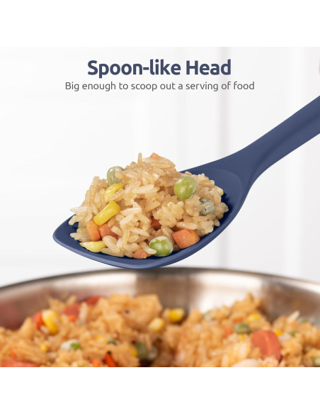 Espátula de Silicona U-Taste 27.94cm Resistente al Calor 315C