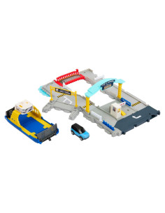 Juego de Puerto de Ferry Matchbox HMH29 con Ruedas Desmontables