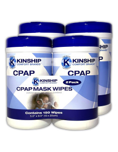 Toallitas CPAP sin fragancia Kinship Comfort Brands - 300 unidades