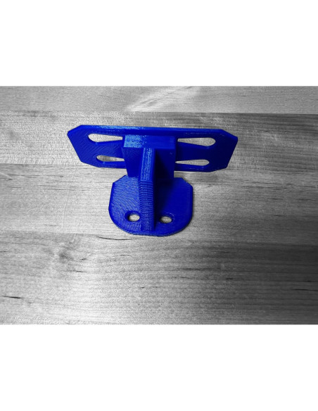 Soportes de Pared para Pistas Hotwheels - 4 Unidades Azul Soportes de Pared para Pistas Hotwheels - 4 Unidades Azul