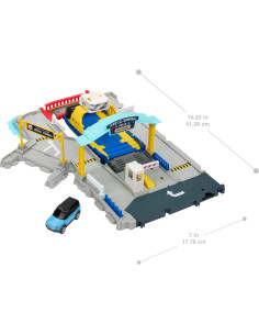 Juego de Puerto de Ferry Matchbox HMH29 con Ruedas Desmontables 2