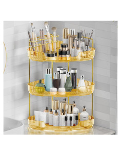 Organizador de Esquina YINGXUN 3 Niveles para Baño y Cocina