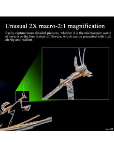 Lente Macro 60mm F2.8 2X 7artisans para Canon RF 2