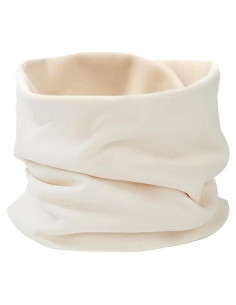 Calentador de Cuello Sheverch Unisex Doble Capa Beige