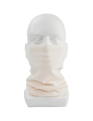 Calentador de Cuello Sheverch Unisex Doble Capa Beige