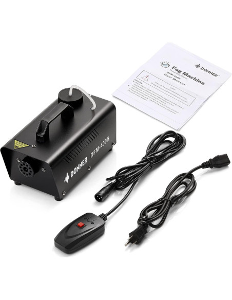 Máquina de Niebla Donner DFM-400S 400W con Control Remoto