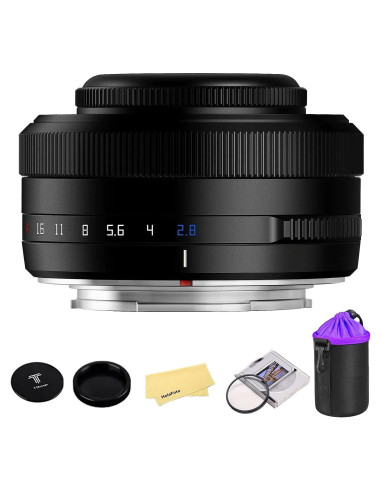 Lente Pancake TTArtisan 27mm F2.8 para Fujifilm X-Mount