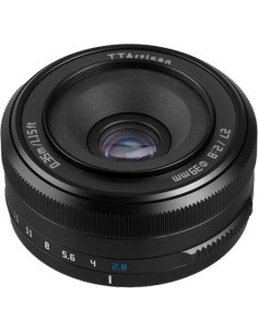 Lente Pancake TTArtisan 27mm F2.8 para Fujifilm X-Mount 2