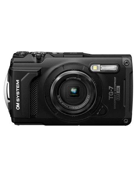Cámara Submarina OM SYSTEM Tough TG-7 Negra 12MP 4K Impermeable