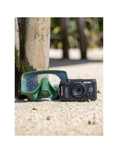 Cámara Submarina OM SYSTEM Tough TG-7 Negra 12MP 4K Impermeable