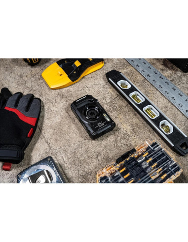 Cámara Submarina OM SYSTEM Tough TG-7 Negra 12MP 4K Impermeable