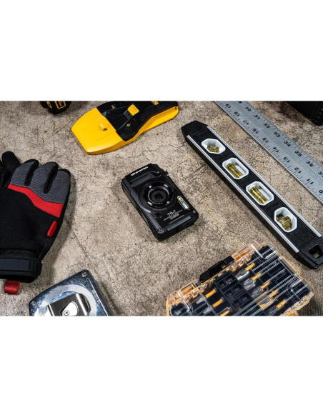 Cámara Submarina OM SYSTEM Tough TG-7 Negra 12MP 4K Impermeable