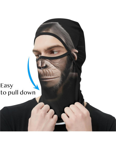 Máscara Facial Balaclava Obacle UPF 50% para Hombres y Mujeres