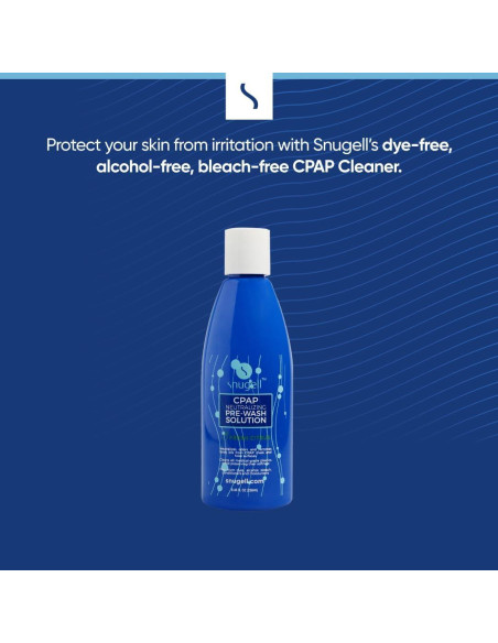 Limpiador CPAP Snugell 238ml Aroma Cítrico - Neutraliza Olores