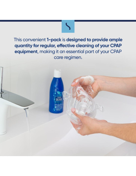 Limpiador CPAP Snugell 238ml Aroma Cítrico - Neutraliza Olores