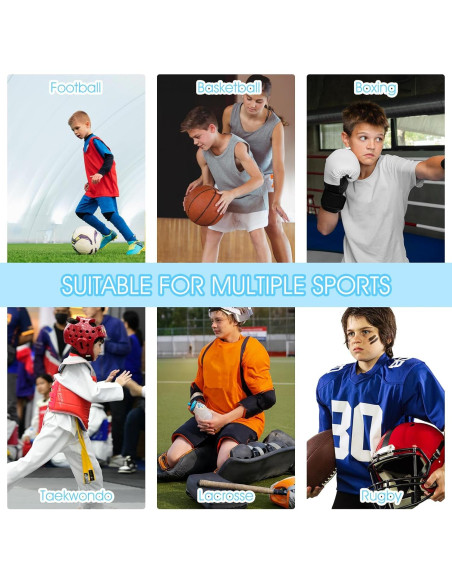 Protector Bucal Deportivo COMNICO Juvenil Transparente Azul